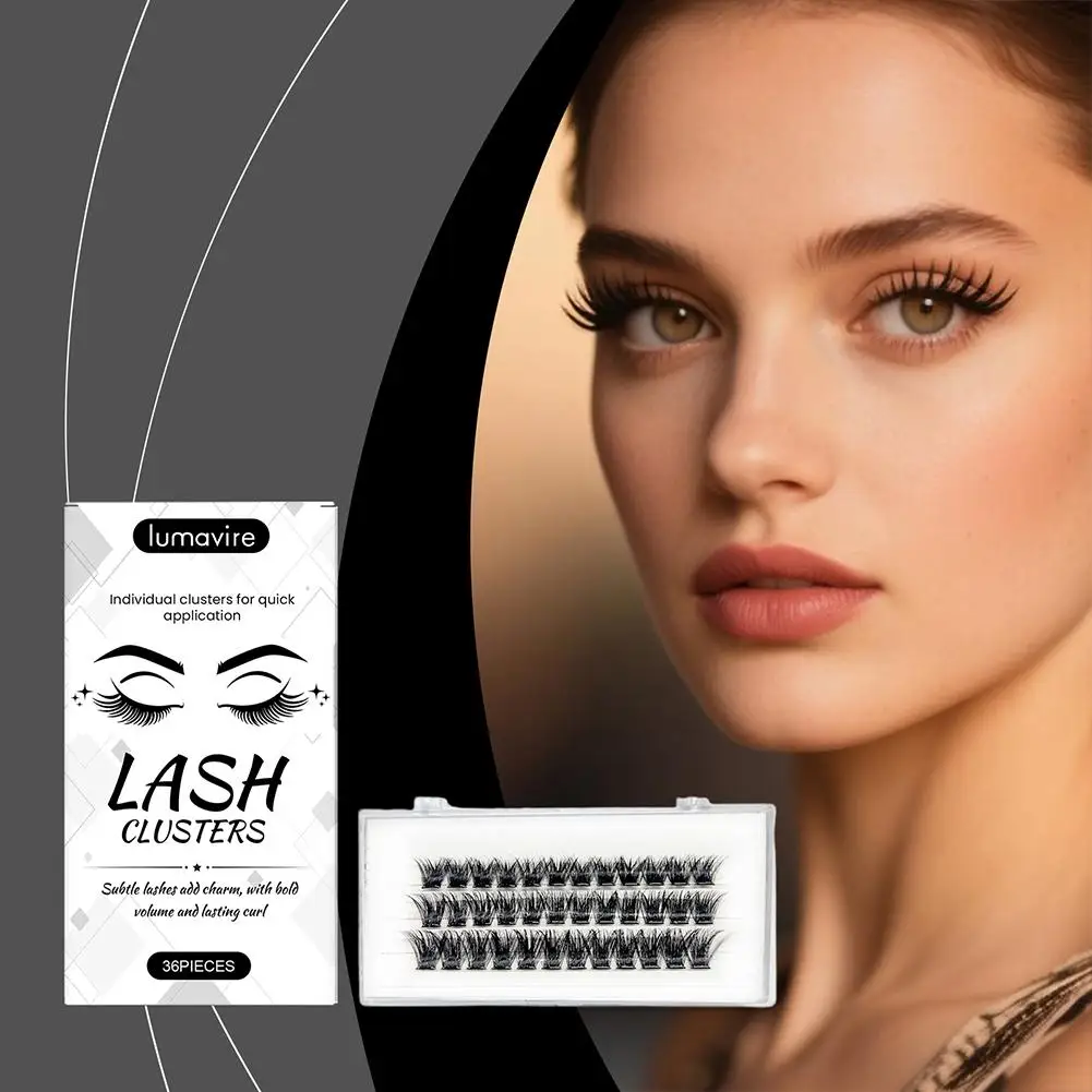 Comic Spire Eyelash Extension Natural Lightweight 3D Manga Anime Lashes Makeup False Eyelashes Mink Tool K0S1