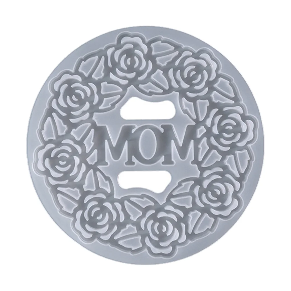 لتقوم بها بنفسك قالب كوستر من السيليكون وسادة أكواب الايبوكسي جارلاند شكل الوقايات الفريدة إضافة الدهانات الترتر اللؤلؤ لأكواب النبيذ والقهوة والحليب #5