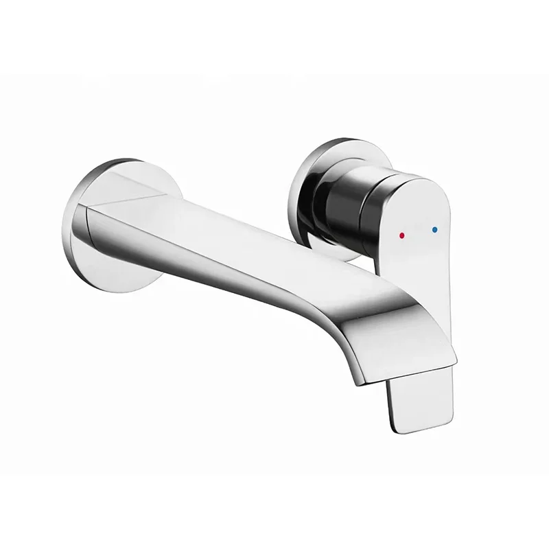 Wall Mounted Touchless Induction Vanity Faucet Automatic Sensor Bathroom Wash Basin Mixer Faucet Water Tap