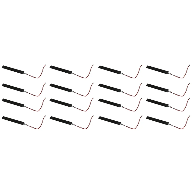 

AU34-16Pcs Foot Sensing Strip Sensor Bar For Dancing Machine Accessories With Black Rubber Protector