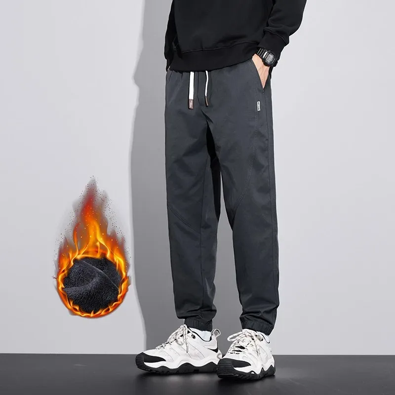 

Loose Men's Spor Casual Pants Autumn 2025 Faionable Harlan Workwear Long Trousers Polyester Fiber Busin Gentleman Sle