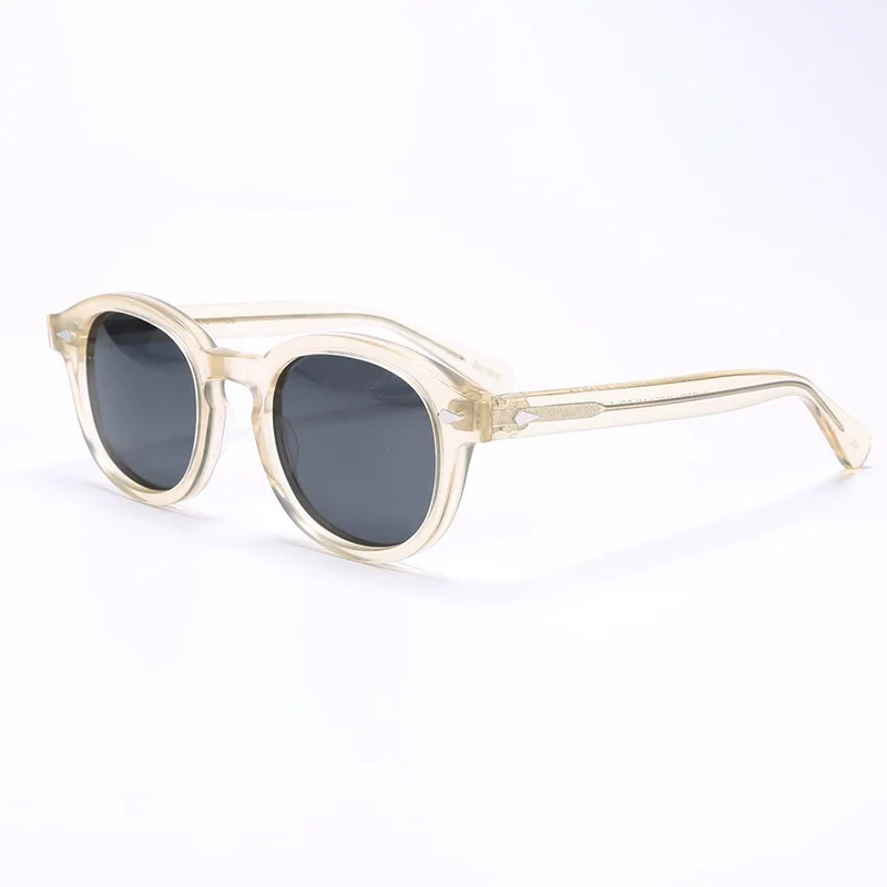 Lemtosh Sonnenbrille Mann Johnny Depp Polarisierte Sonnenbrille Frau Luxus Marke Vintage Acetat Rahmen Fahrer Schatten