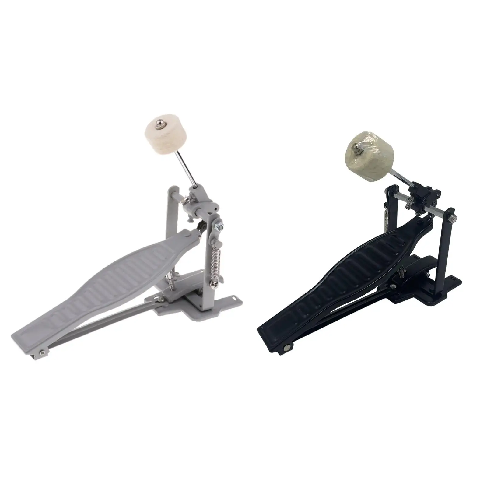 Adjustable Stroke Drum Bass Pedal Aluminum Alloy Non-slip Foot Pedal Percussion Gear for Drum Hardware