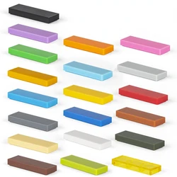 Blocs de construction fins et lisses pour enfants, 100 pièces, 1x3 points, jouets éducatifs créatifs, compatibles avec 63864 briques