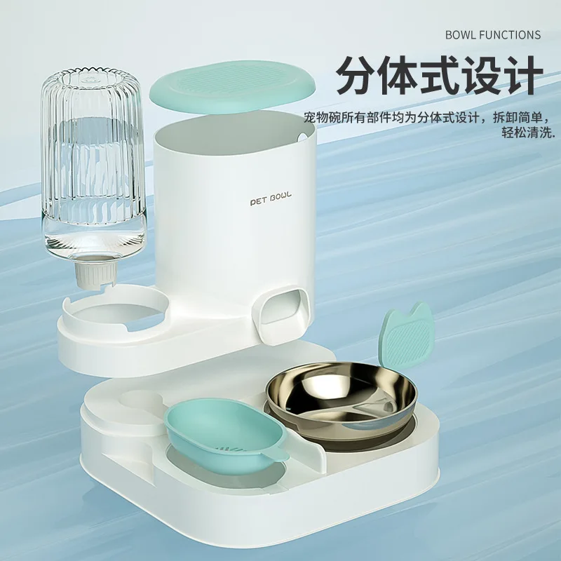 Dispensador automático de comida y agua para perros y gatos - imagen 5