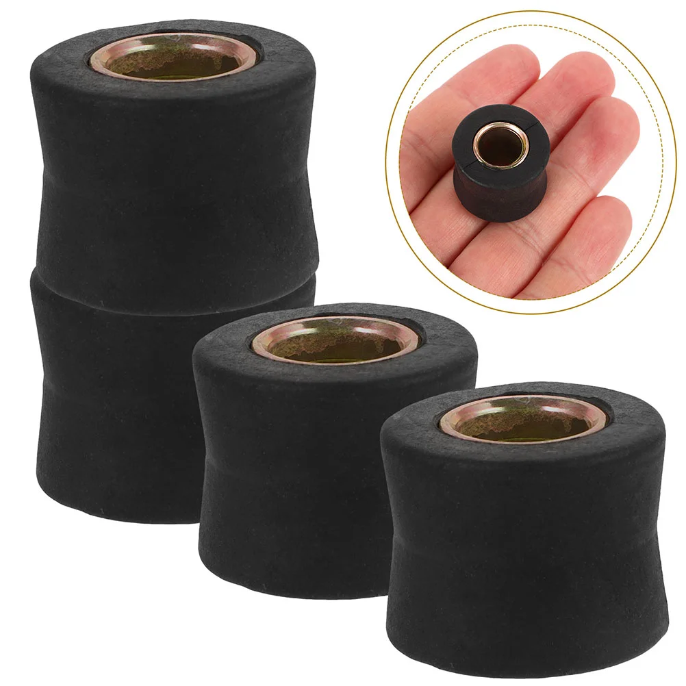 8 Pcs Motor Bike Shock Absorber Bushing Rubber Universal Absorbers Ring Motorcycle Shocks Dirt Black Motorbike Absorption Rings