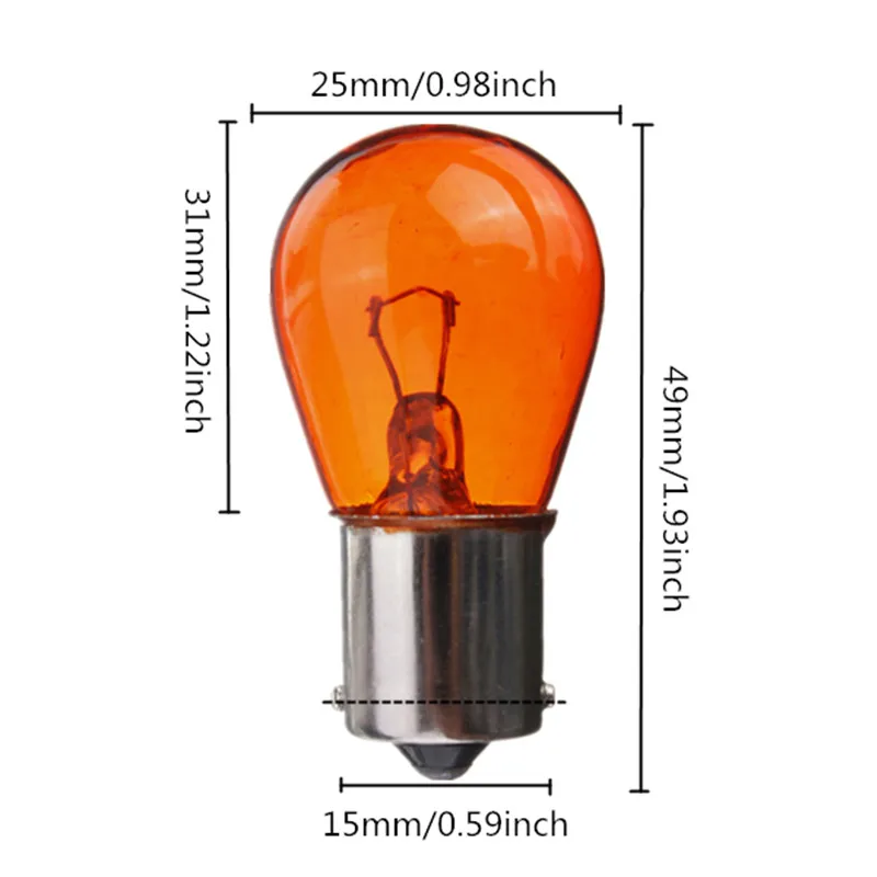 AOYUNYEBAO Bombilla De Luces LED Laterales De Coche, 150 LED, SMD, BA15S, P21W, 1156, BAY15D