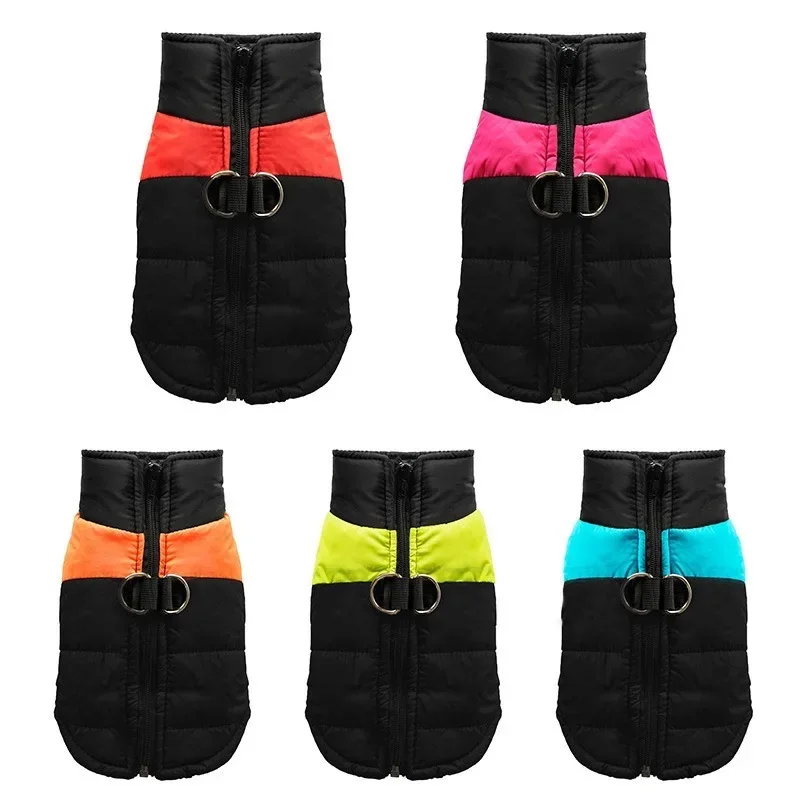 Waterproof Warm Dog Clothes Coat Winter Vest Padded Zipper Jacket Dog Clothing For Small Medium Big Dogs Outfit 2025 New Model - Image 6