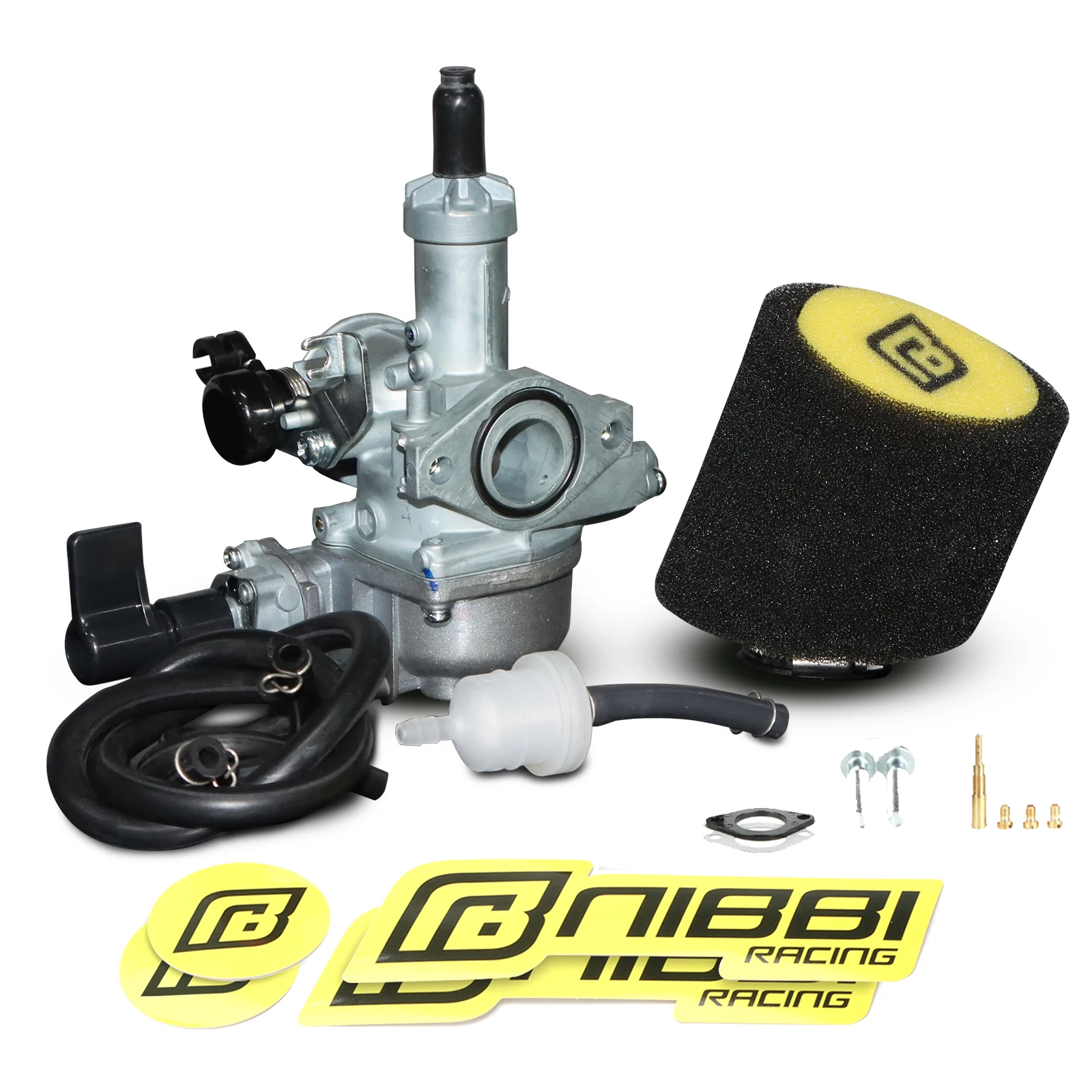 NIBBI Motorrad PZ20 20mm Vergaser 45mm Schwamm-Luftfilter-Kit für Honda Wave 125 XRM125 Dream EX5 110-125CC Motocross – Detail 11
