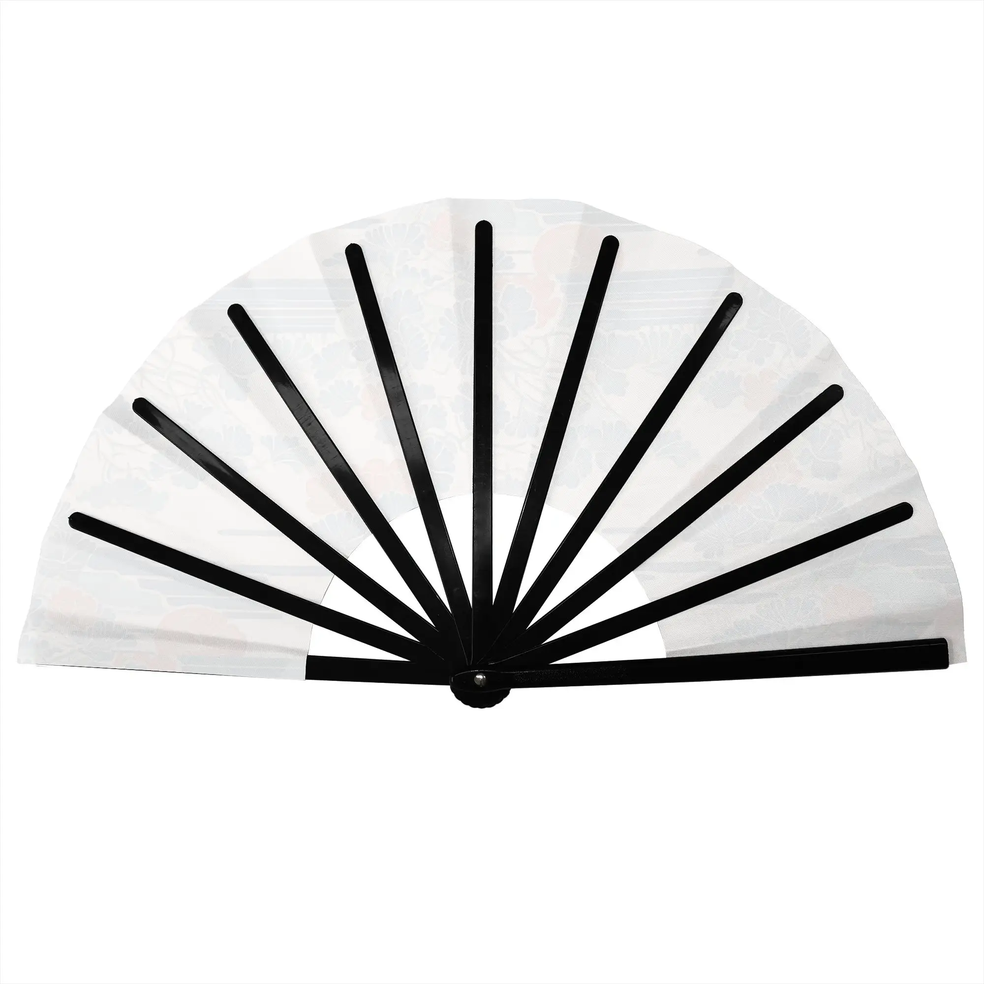 Japane Ukiyoe Art Echoes Of Kyoto Silk Folding Hand Fan  Polyester Fabric Fan Fashion Summer Accessory Decorative Fans
