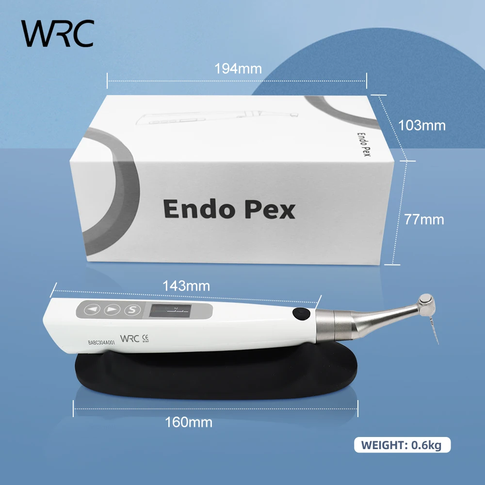 2 In 1 Dental Smart Wireless Endo Motor Built In Apex Locator Root Canal 360ﾰAdjustable Handpiece for Root Canal Treat