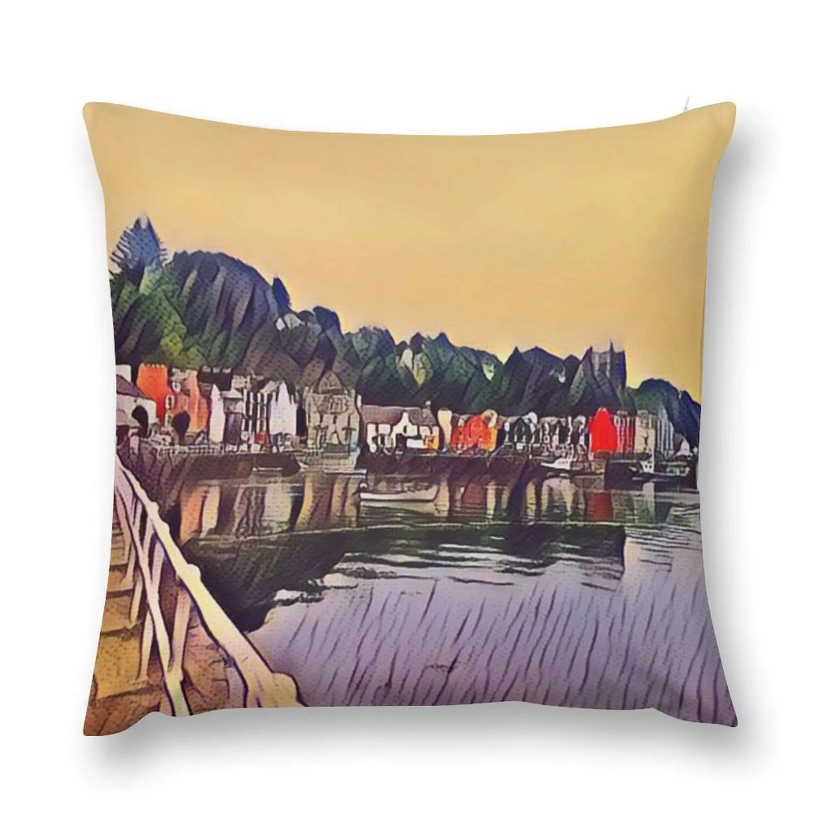 

Isle Of Man British Islands Artwork Throw Pillow Rectangular Cushion Cover Couch Pillows pillow