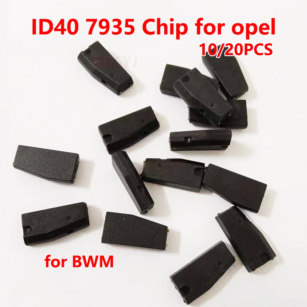 10 20pcs 7935 chip PCF7935 blank auto Transponder Chip For Vauxhall Opel Agila Astra Combo BW-M
