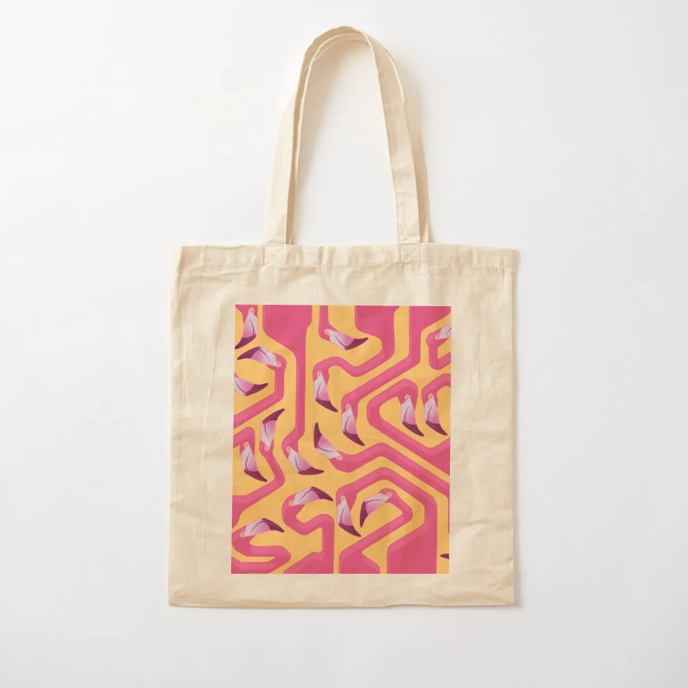 Flamingo Maze Tote Bag women bag large size bags Women's handbag