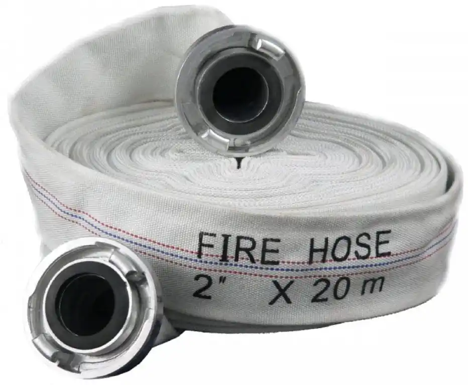 Tuinslang brandweer type 2 8bar 20m snelkoppeling aluminium connector