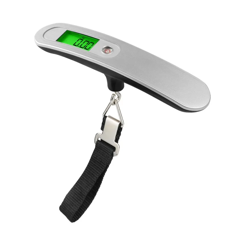 Electronic Hand Luggage Scale Portable LCD Digital Travel Weighing Scale For Suitcase Baggage