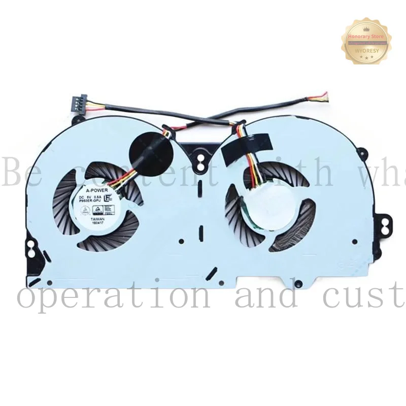 YD WANG For CLEVO P950EN P955ET P950EF P960RC P970EX P970RD GPU FAN