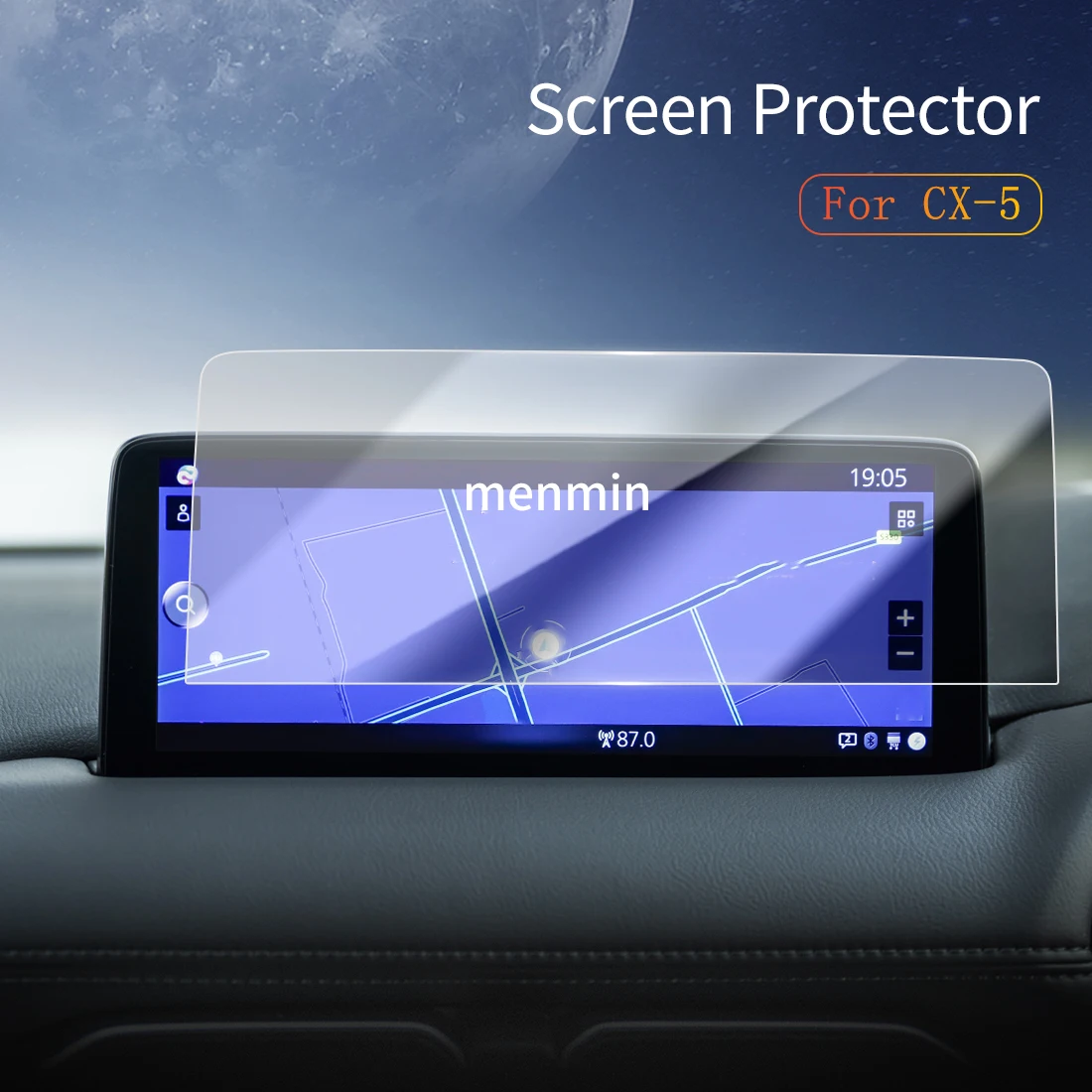

Car Stickers Dash Carplay Mirror Screen Protector Display Tempered Glass Protective Film Vehicle Accessories For MAZDA CX-5 2025