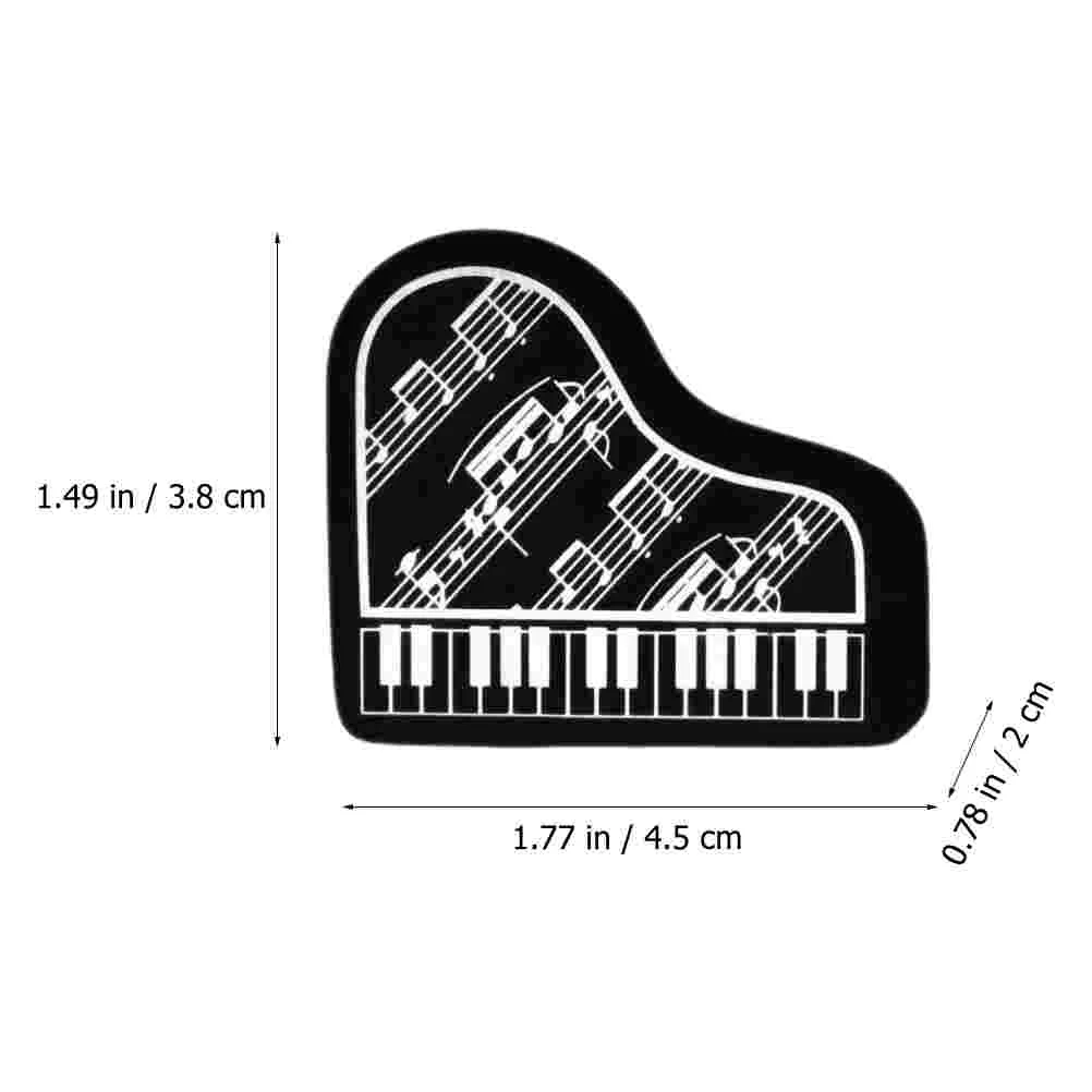 20 pcs Students Erasers Small Erasers Cute Piano Shaped Erasers School Erasers for Reward mini erasers bulk