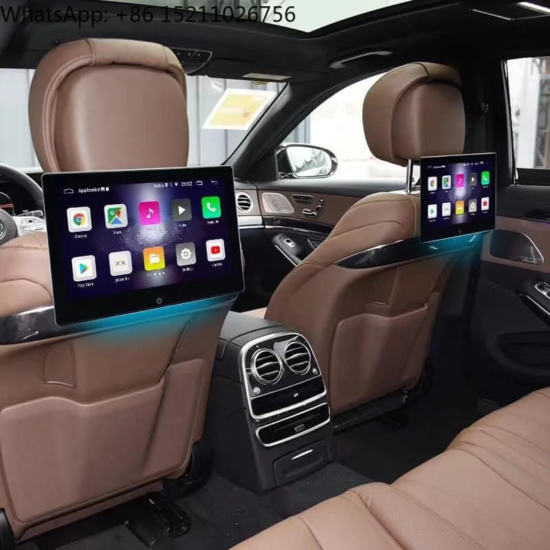 New Style 10.1 Inch Universal Android Car Headrest - Touch Screen for BT WIFI Mirror Link 4K GPS Car Play Stereo