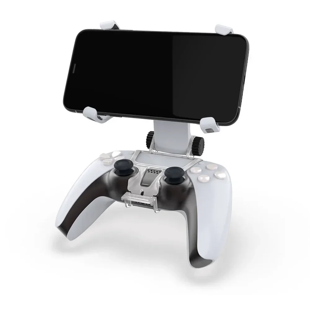 Phone Holder regulate for PS5 Handle Bracket Wearable Mobile Phone Clamp Clip Controller Stand for PS5 Gamepad Accessories