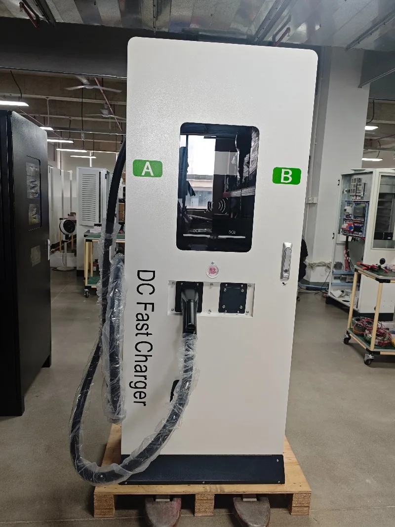 60-160kW Commercial DC Fast EV Charger Single Gun CCS OCPP1.6 for Manufacturing Plant Station Custom