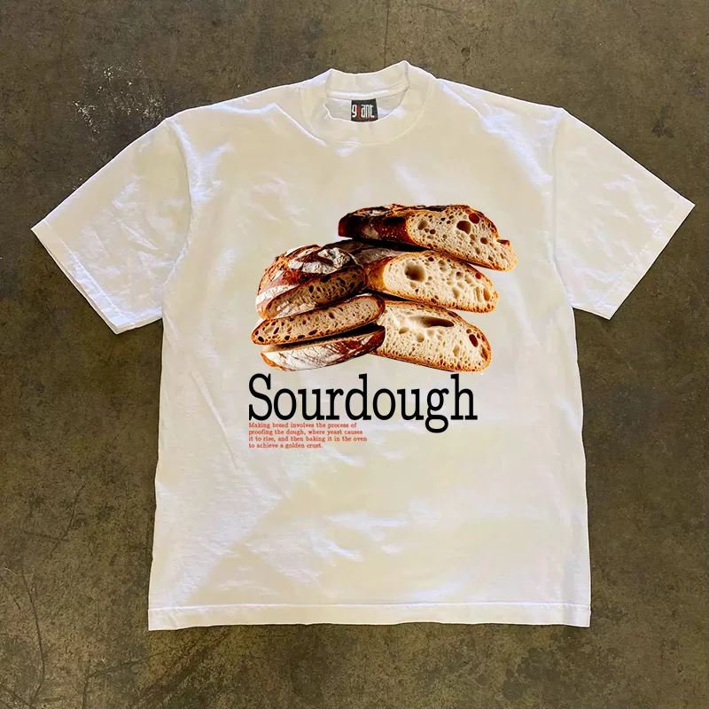 Loose Fit Short Sleeve T-Shirt Pure Cotton Double Thread Women's Style Heavyweight Couple's Tee Casual Summer Fashion