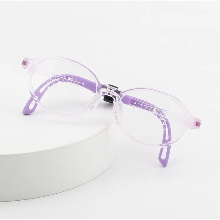 43mm Children Management Frame Ergonomic EMS TR90 Full Rim Eyeglasses Adjustable Hinge for Defocus Lenses for Teenagers T101