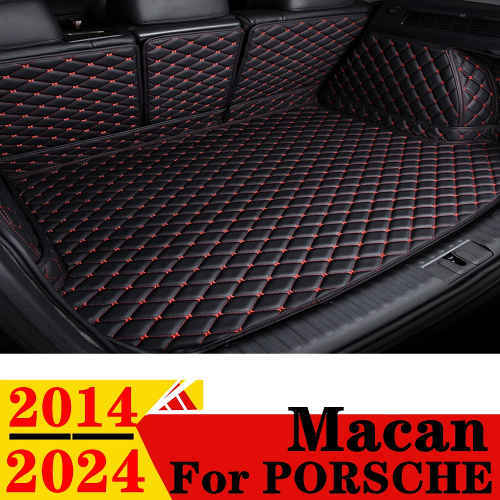 

Car Trunk Mat For Porsche Macan 2014 2015 2016 2017 2018 2019 2020 2021 2022 2023 2024 Rear Cargo Cover Carpet Liner Tail Boot