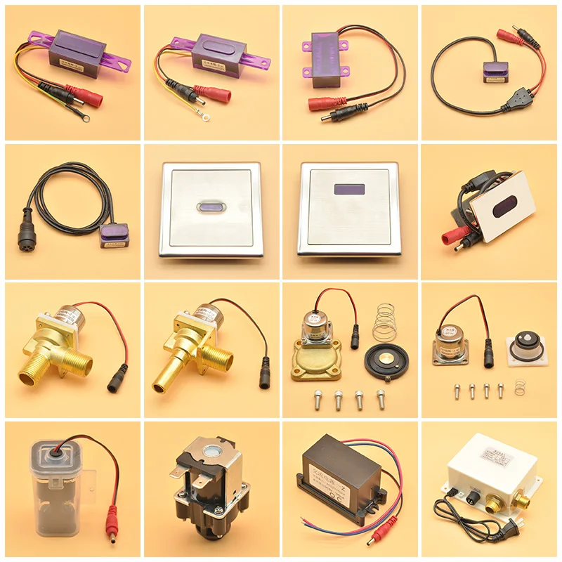 Repair integrated ceramic urinal sensor accessories, infrared probe, solenoid valve transformer