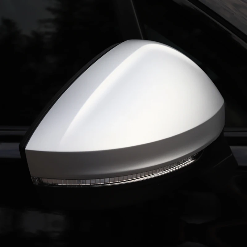 for VW Touareg 2019-2024 rearview mirror silver ear rearview mirror shell reversing mirror cover specifically modification