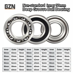 1PCS Inner Diameter 30mm Non-standard Deep Groove Ball Bearing Outer Diameter 55 56 58 60 62 63 65 66 68 70 72 80 90mm