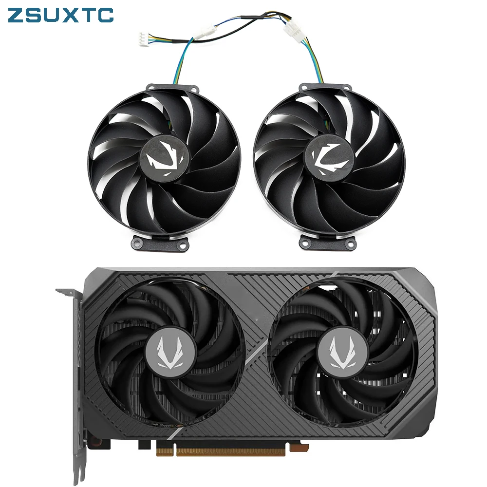 90mm Replacement PLA09215B12H Graphics Card Fan For ZOTAC RTX 5050 5060 Ti 5070 Twin Edge OC  VGA Video GPU Cooler Replace
