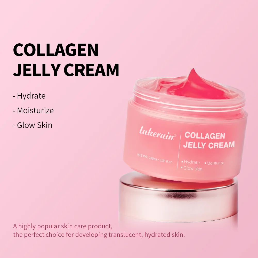 Collagen Jelly Cream- Niacinamide & Freeze-Dried Hydrolyzed Collagen - Boosts skin's barrier hydration and gives 24h Glow & Lift