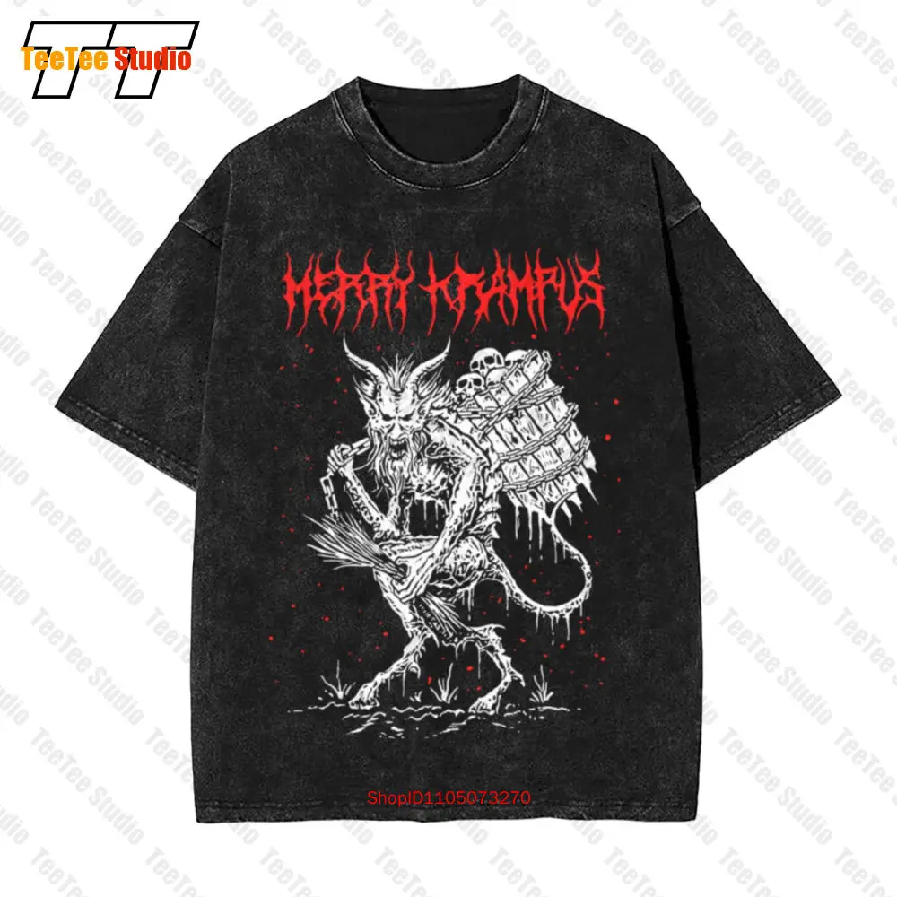 Merry Krampus Vintage Oversized T-Shirt E3PG