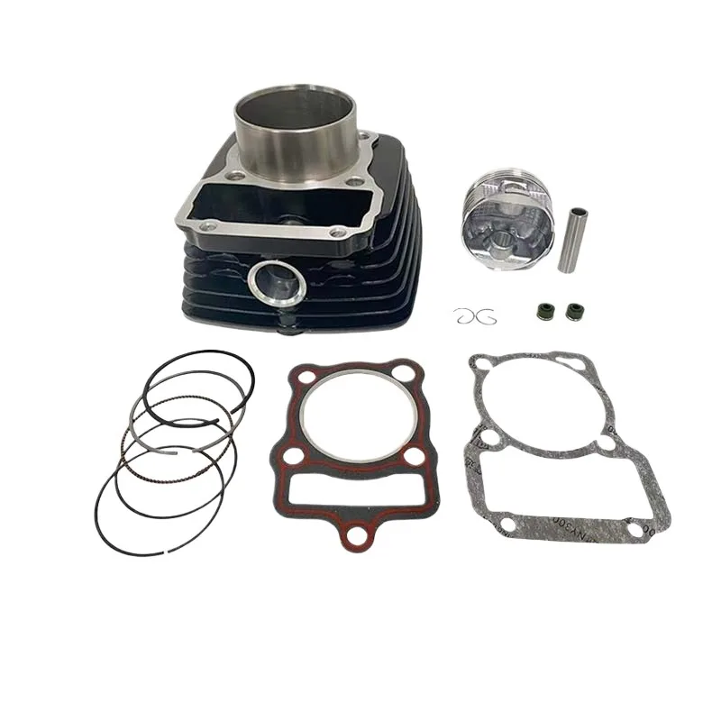 

62mm Engine Parts Motorcycle Cylinder Piston Ring Gasket Kit Pin for Honda CG150 FT150 DT150 CG FT DT 150 150cc
