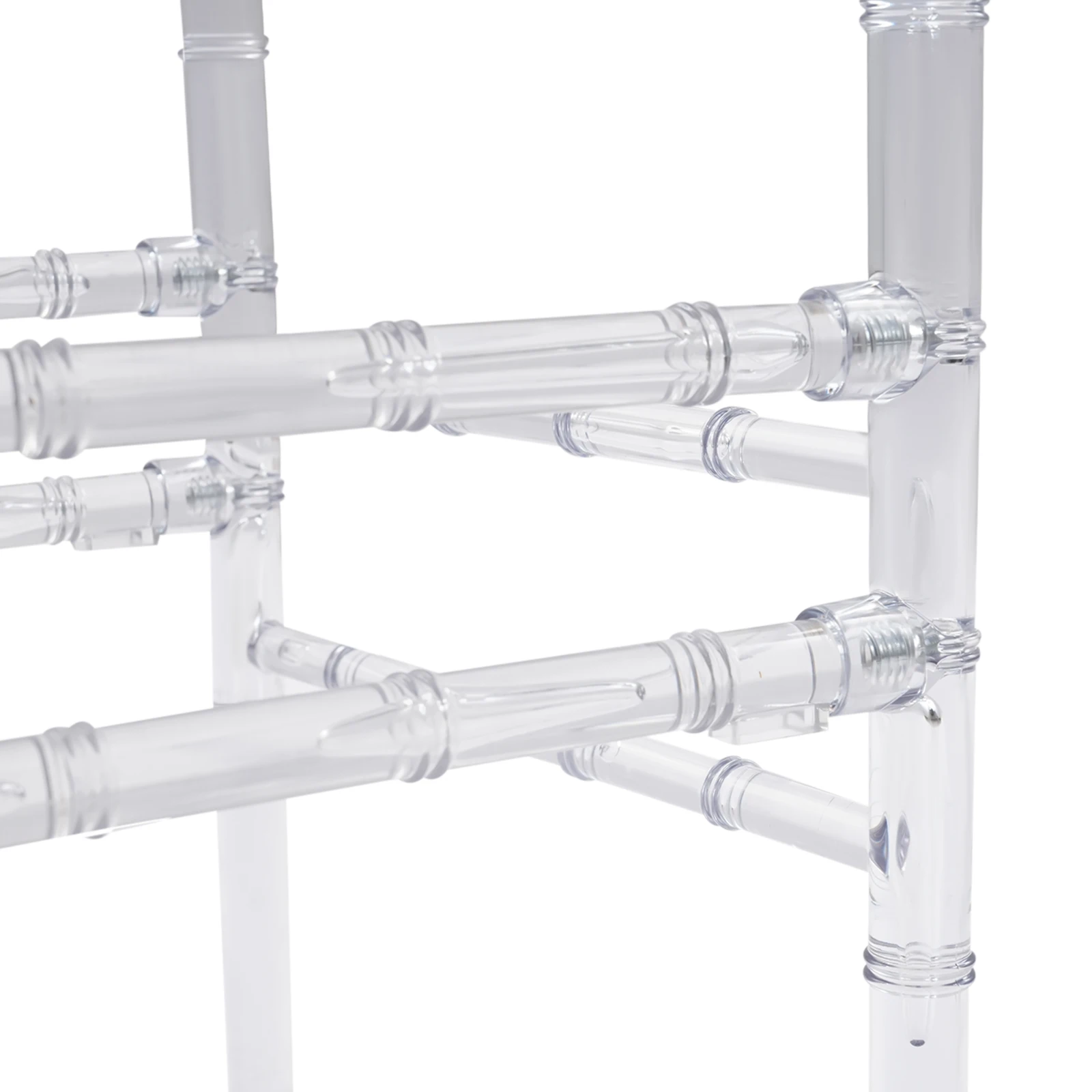 14.57 * 14.96 * 35.43 بوصة 4 قطع كراسي شفافة للتراص، كرسي طعام شفاف للفنادق، قاعات الولائم، المطاعم، أماكن الزفاف