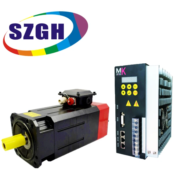 SZGH hot selling completely kit ATC spindle motor  35N.m 8000PRM 5.5kw ac spindle servo motor for cnc controller