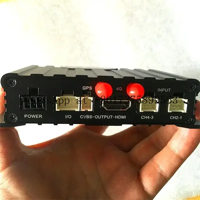 Patented Mini H.265 1080 P 4 CH Mobile DVR GPS Live Streaming ing System