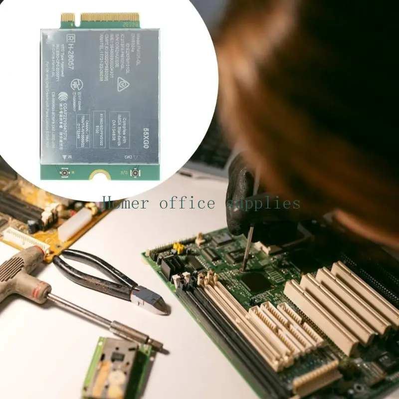 Apoio LTE do cartão trabalhos K43B FM101-GL 4G integrado para routers do computador