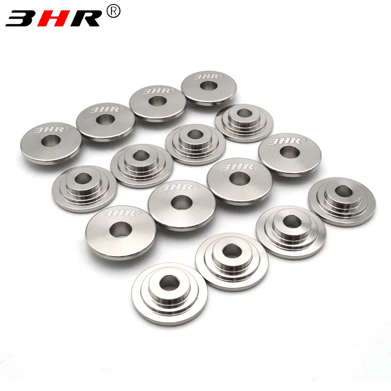 HRMin Factory intake & exhaust Gr5 titanium valve spring cap retainer for Audi VW 20V Intake & Exhaust Titanium Retainers