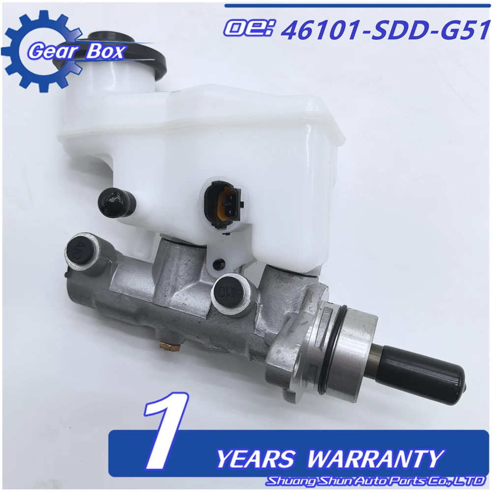 

For Honda Accord LHD brake main cylinder pump assembly 2003 2004 2005 2006 2007 OEM# 46101-SDC-A01 46101-SDD-G51