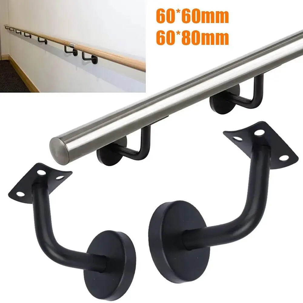 1Pcs Wall Support Handrail Bracket Stair Railing Guardrail Stainless Steel Hand Rail Holder Home Decoration Accessories