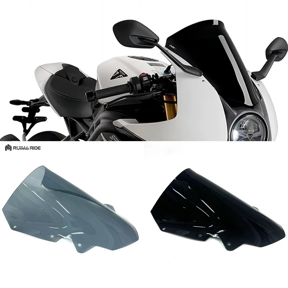 

1200RR Moto Wind Board For Triumph Speed Triple 1200RR 22-24 Heighten Windscreen Enlarge Wind Spoiler Cover Fairing Windshield