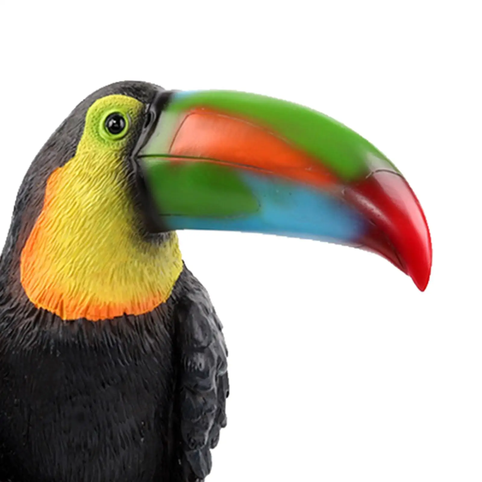 Novelty Resin Toucan Model Decoration Tree Hanging Ornaments Wild Life Toys