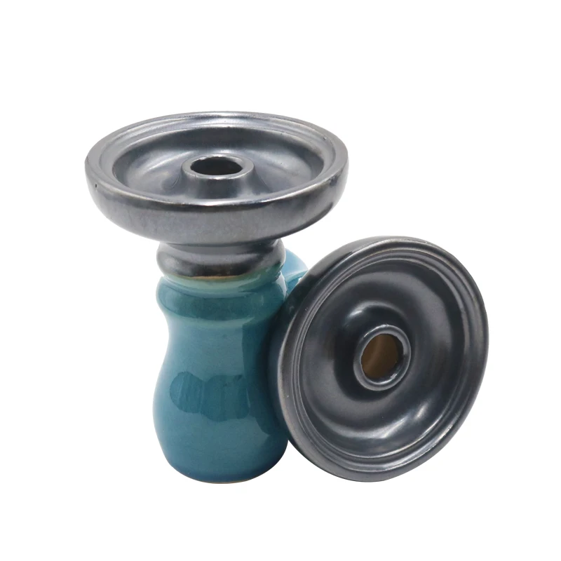 

SY Hookah Ceramic Bowl with 1 Holes Shisha Tobacco Replacement Bowl Chicha Narguile Accessories