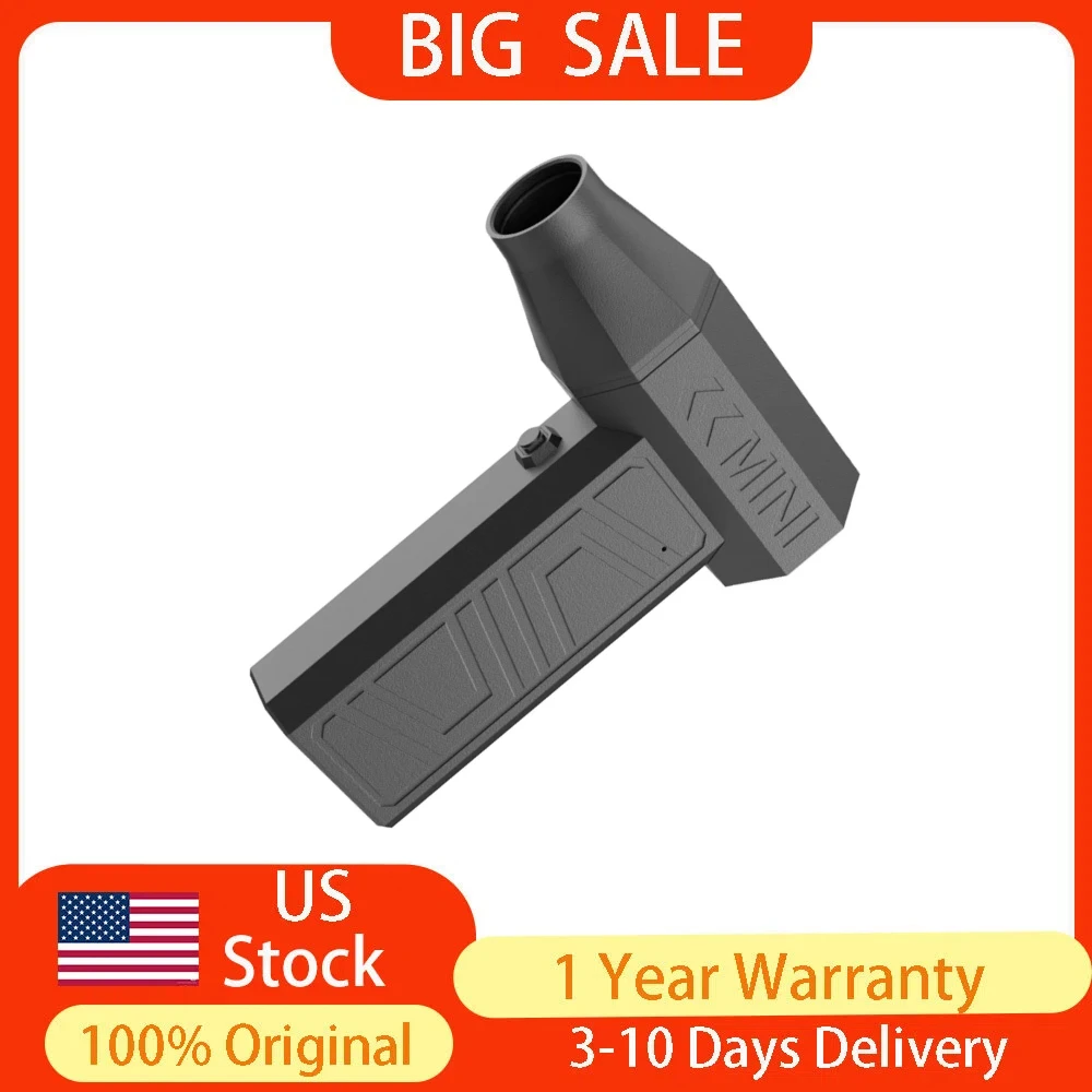 

Air Duster 4000 мАч Многофункциональный портативный перезаряжаемый сухой вентилятор с бесщеточным двигателем для выдувания снега, чистки шерсти домашних животных