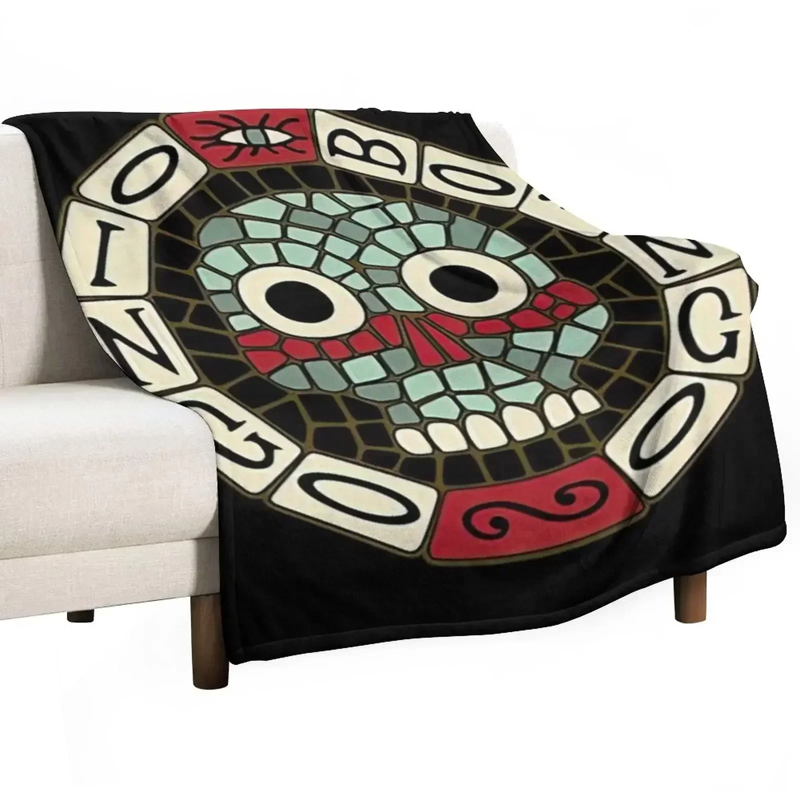 Oingo Boingo Throw Blanket Retros bed plaid Luxury Brand Warm Soft Blankets For Baby Blankets