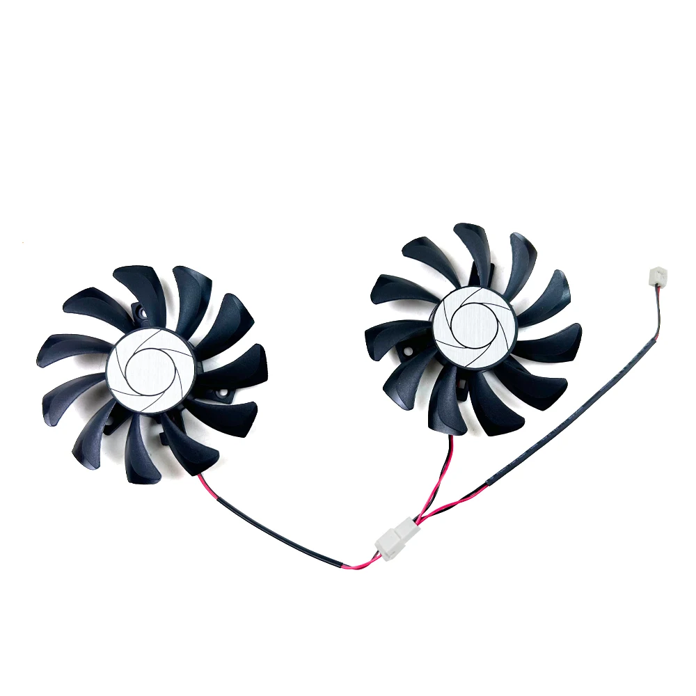 NEW Cooling Fan 75MM 2PIN HA8010H12F-Z GTX1050 GPU Cooler Fan Replacement For MSI GTX 1050 2GT OC 1050Ti 4GT Graphics Video Card