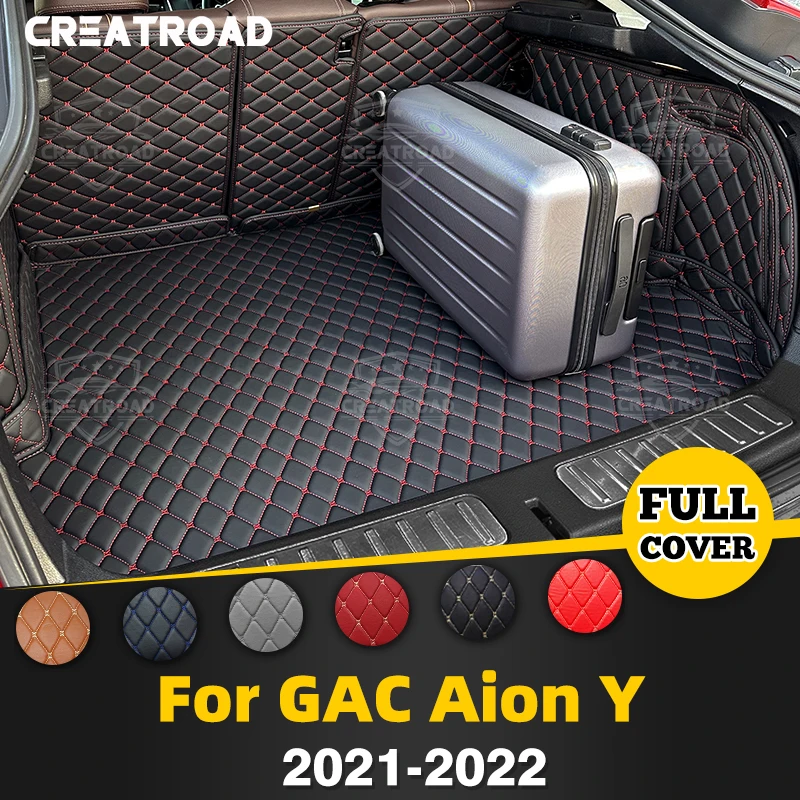 

CREATROAD для GAC Aion Y 2021-2022 авто полное покрытие коврик для багажника автомобильный защитный коврик грузовой подкладка аксессуары для интерьера